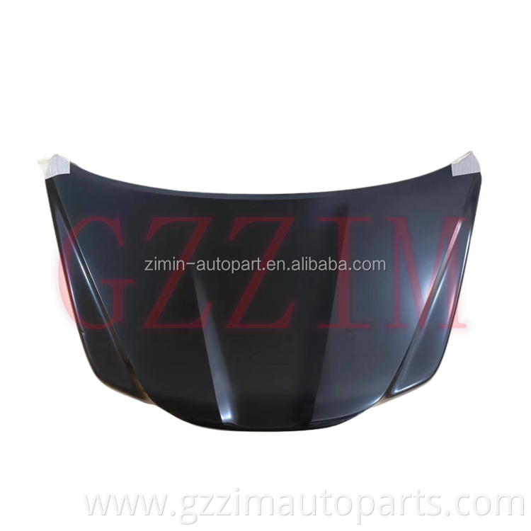 Car Accessories Black Stainless Aluminium Alloy Hood Used For LX600